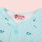 Newborn Girls Full Sleeves Suit - Cyan, Newborn Girls Sets & Suits, Chase Value, Chase Value