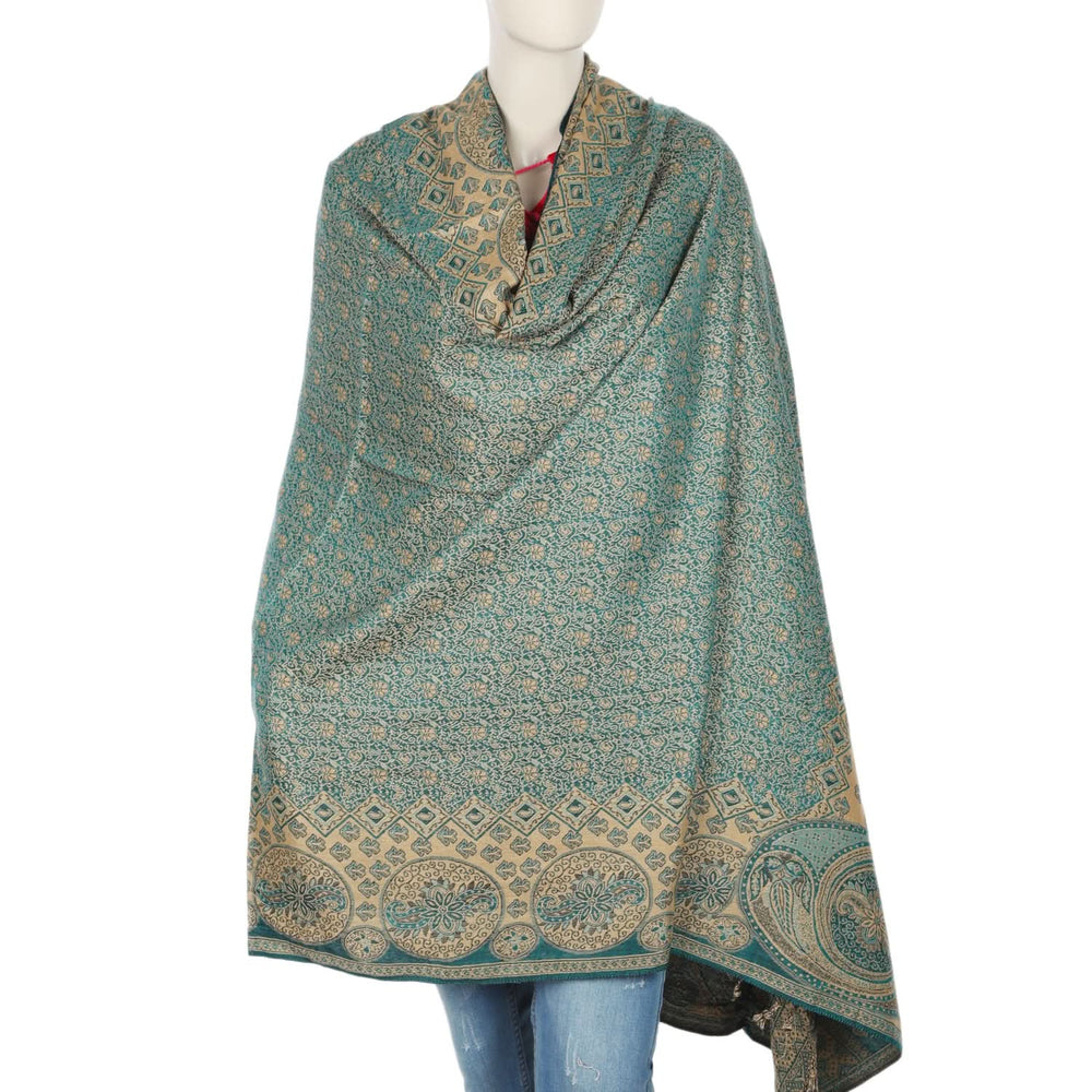 Women's Shawl - Dark Green, Women Shawls & Scarves, Chase Value, Chase Value
