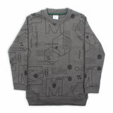 Boys Full Sleeves SweatShirt - Dark Grey, Boys Hoodies & Sweat Shirts, Chase Value, Chase Value