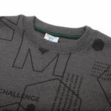 Boys Full Sleeves SweatShirt - Dark Grey, Boys Hoodies & Sweat Shirts, Chase Value, Chase Value