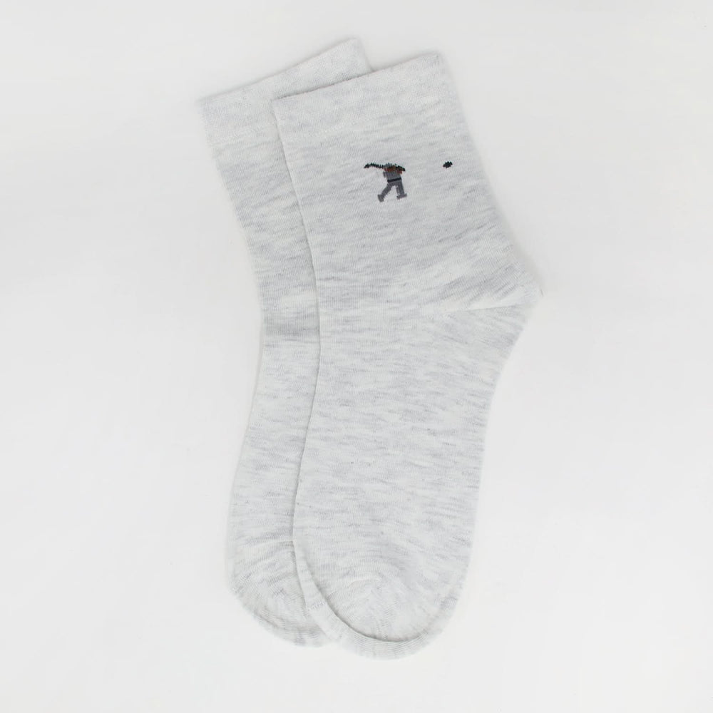 Men's Long Ankle Socks - Fawn, Men's Socks, Chase Value, Chase Value