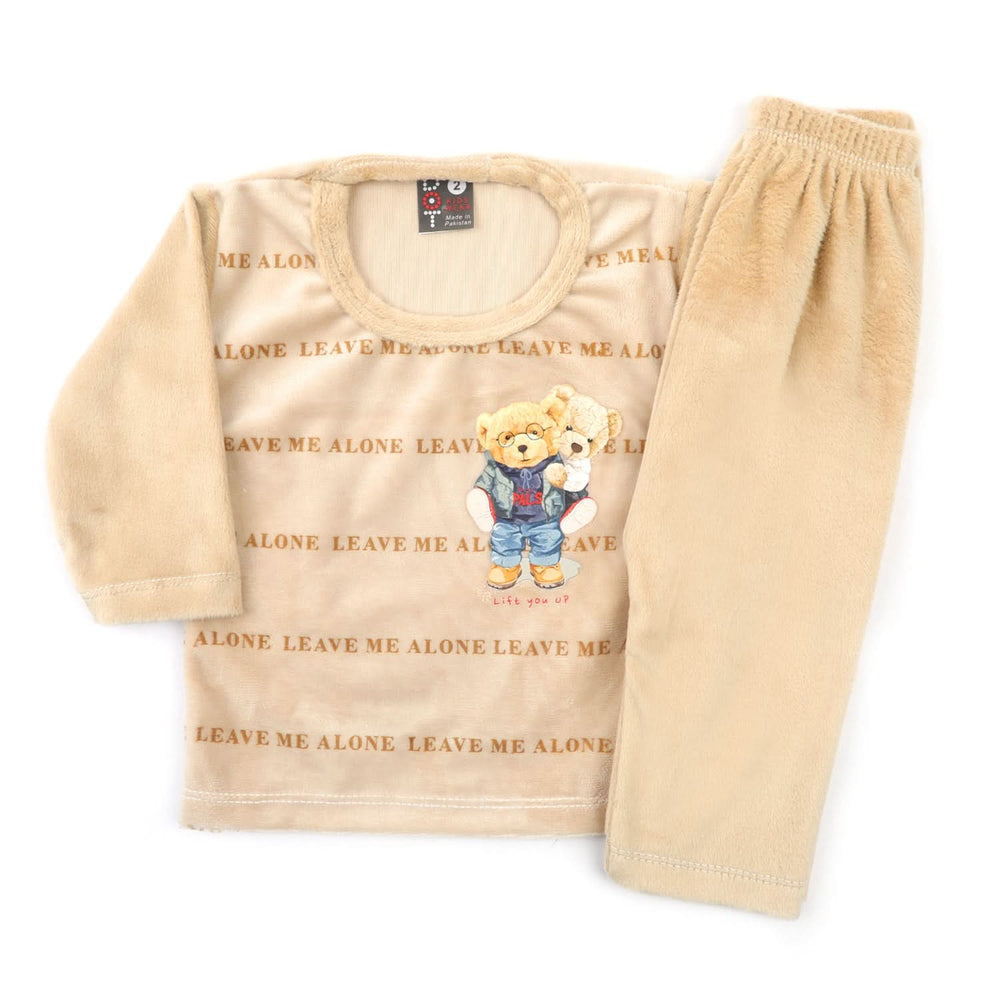 Newborn Boys Full Sleeves Suit - Fawn, Newborn Boys Sets & Suits, Chase Value, Chase Value