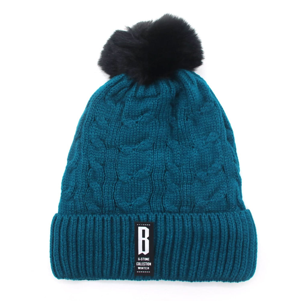 Women's Woolen Cap - Green, Women Caps & Hats, Chase Value, Chase Value