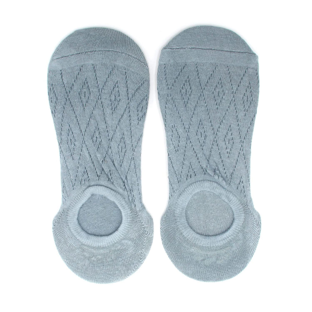 Men's 2Pcs Loafer Socks - Grey, Men's Socks, Chase Value, Chase Value
