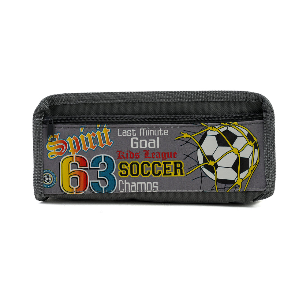 Pencil Pouch - Grey, Stationery Pouch & Box, Chase Value, Chase Value