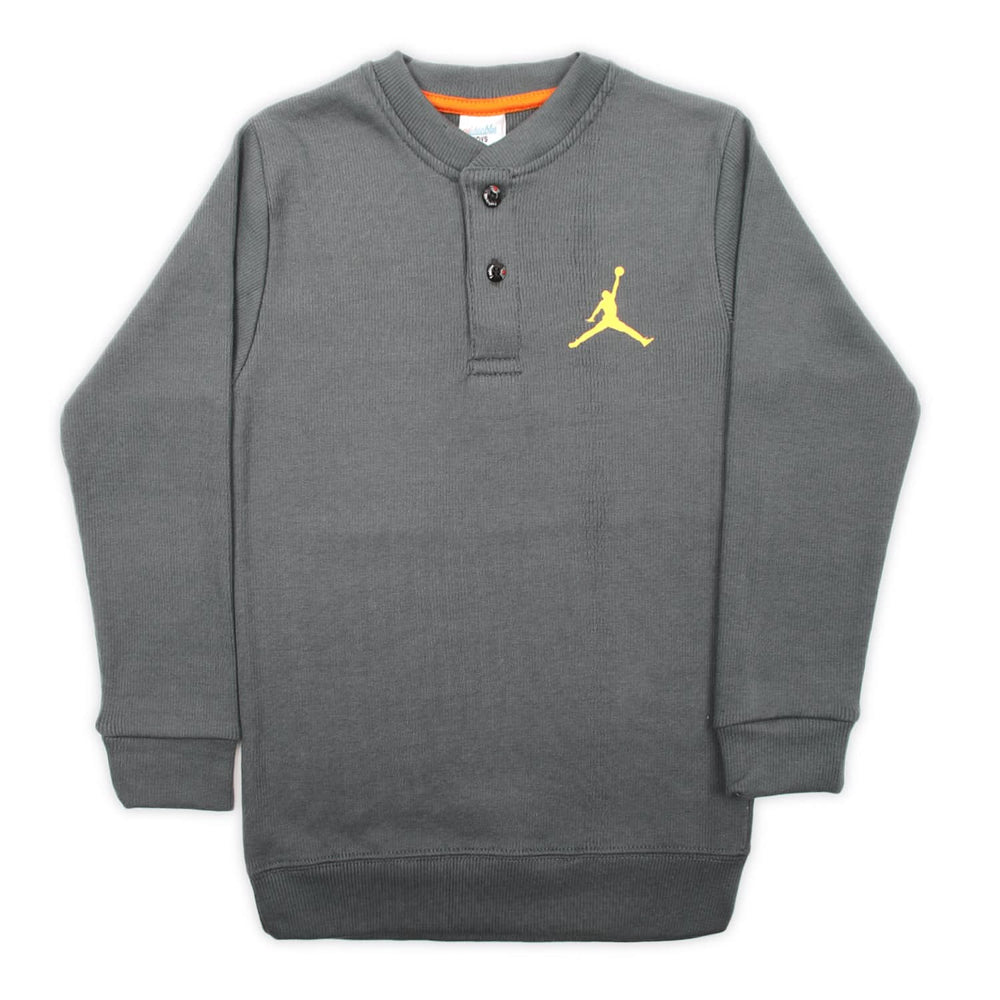 Boys Full Sleeves SweatShirt - Grey, Boys Hoodies & Sweat Shirts, Chase Value, Chase Value