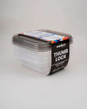 Modern Thumb Lock Bottle Set, Storage Boxes, Chase Value, Chase Value