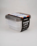 Modern Thumb Lock Bottle Set, Storage Boxes, Chase Value, Chase Value