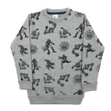 Boys Full Sleeves SweatShirt - Ash Grey, Boys Hoodies & Sweat Shirts, Chase Value, Chase Value