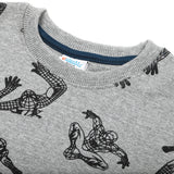 Boys Full Sleeves SweatShirt - Ash Grey, Boys Hoodies & Sweat Shirts, Chase Value, Chase Value