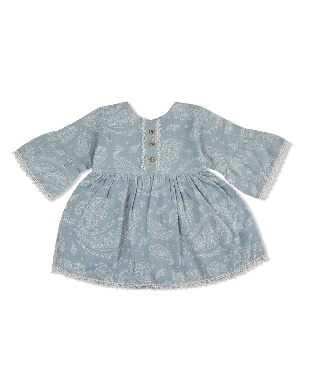 Girls Frock - Light Blue, Girls Frocks, Chase Value, Chase Value