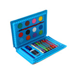 Color Kit 24PC – Kids’ Paint & Color Art Set - Light Blue, Coloring Tools, Chase Value, Chase Value