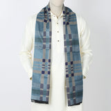 Men's Muffler - Light Blue, Men's Shawls & Mufflers, Chase Value, Chase Value