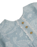 Girls Frock - Light Blue, Girls Frocks, Chase Value, Chase Value