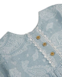 Girls Frock - Light Blue, Girls Frocks, Chase Value, Chase Value