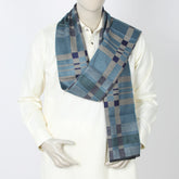 Men's Muffler - Light Blue, Men's Shawls & Mufflers, Chase Value, Chase Value