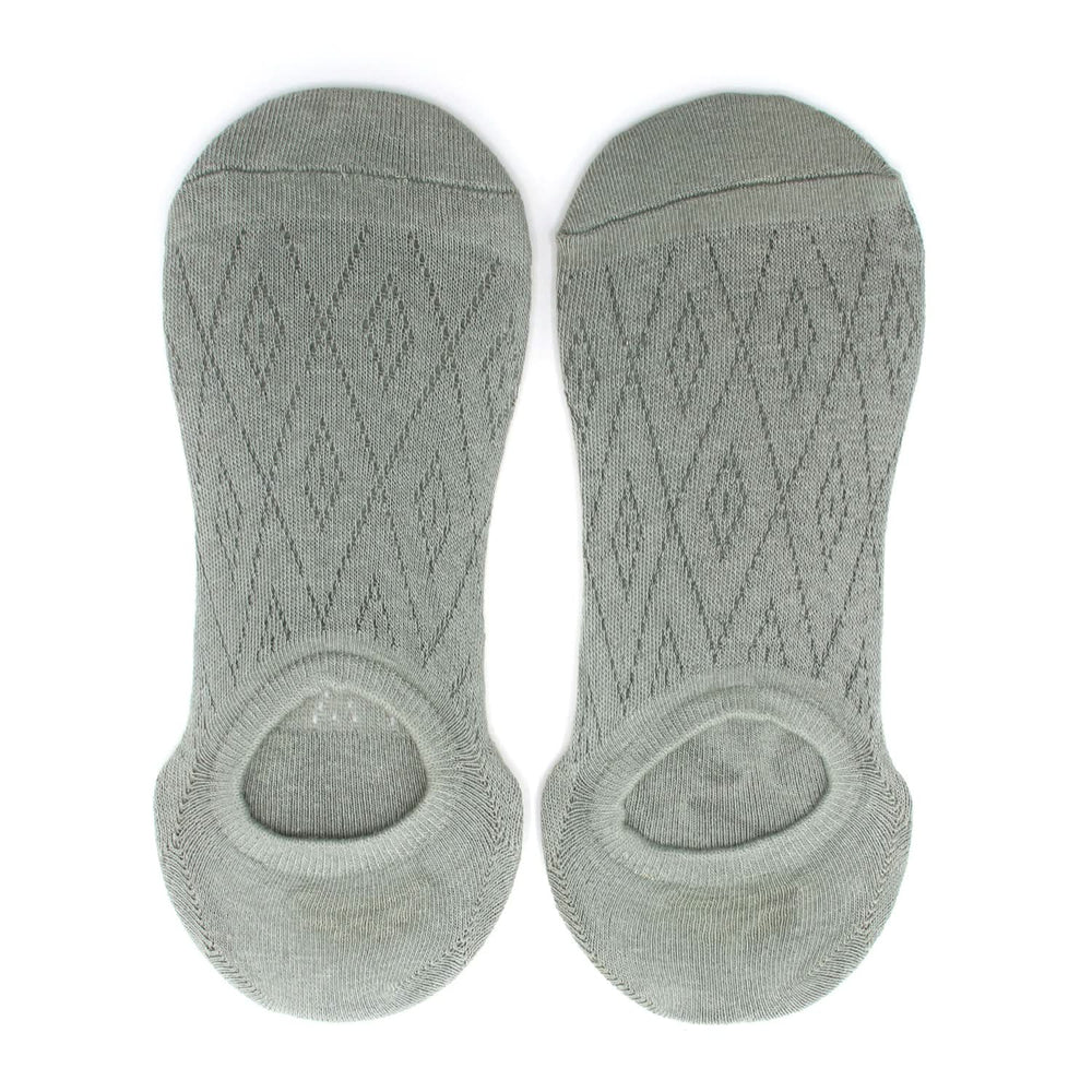 Men's 2Pcs Loafer Socks - Light Green, Men's Socks, Chase Value, Chase Value