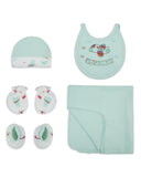 Valuables Newborn 5-Piece Wrapping Sheet Set – Disney, Newborn Gift Set, Chase Value, Chase Value