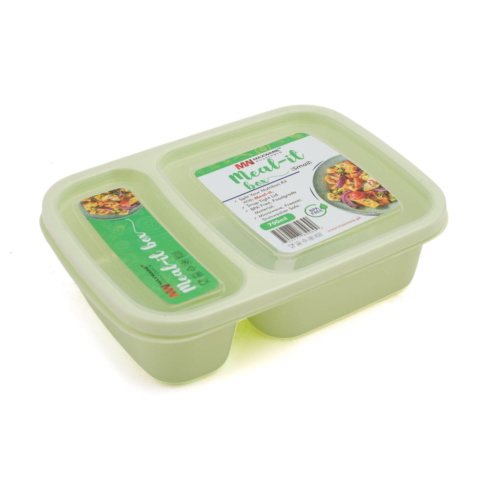 Max Ware Meal It Box Small - Light Green, Tiffin Boxes & Bottles, Chase Value, Chase Value