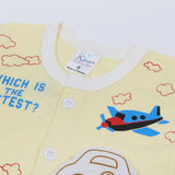 Newborn Boys Half Sleeves Suit - Lemon, Newborn Boys Sets & Suits, Chase Value, Chase Value