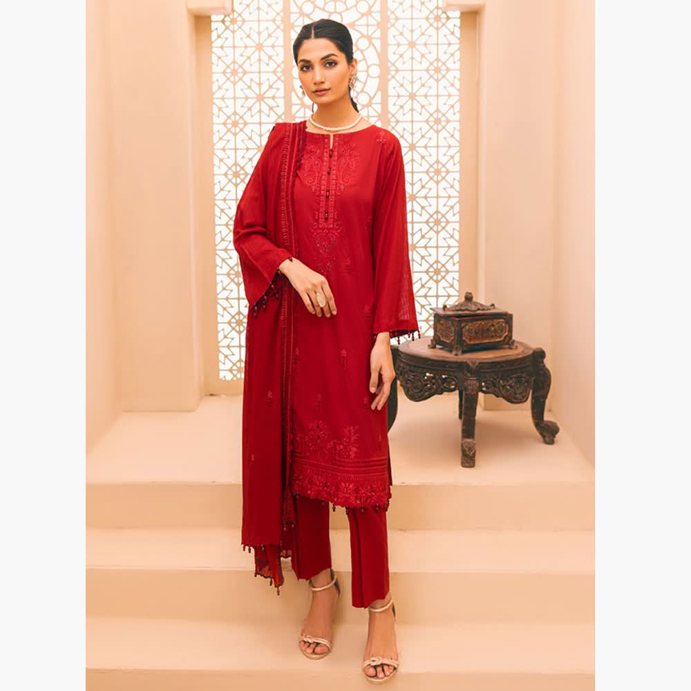 Al-Zohaib Sun Shine Cotton Printed Unstitched 3Pcs Suit - 9, Women, 3Pcs Shalwar Suit, Al-Zohaib Textiles, Chase Value