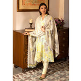 Al Zohaib Sun Shine Chikankari Lawn Printed Suit 3Pcs Unstitched Suit - 1, Women, 3Pcs Shalwar Suit, Al-Zohaib Textiles, Chase Value