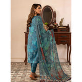 Al Zohaib Sun Shine Chikankari Lawn Printed Suit 3Pcs Unstitched Suit - 4, Women, 3Pcs Shalwar Suit, Al-Zohaib Textiles, Chase Value