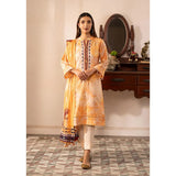Al Zohaib Sun Shine Chikankari Lawn Printed Suit 3Pcs Unstitched Suit - 3, Women, 3Pcs Shalwar Suit, Al-Zohaib Textiles, Chase Value