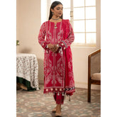 Al Zohaib Sun Shine Chikankari Lawn Printed Suit 3Pcs Unstitched Suit - 7, Women, 3Pcs Shalwar Suit, Al-Zohaib Textiles, Chase Value