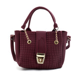 Elegant Croc Texture Faux Leather Handbag For Women, Women Bags, Chase Value, Chase Value
