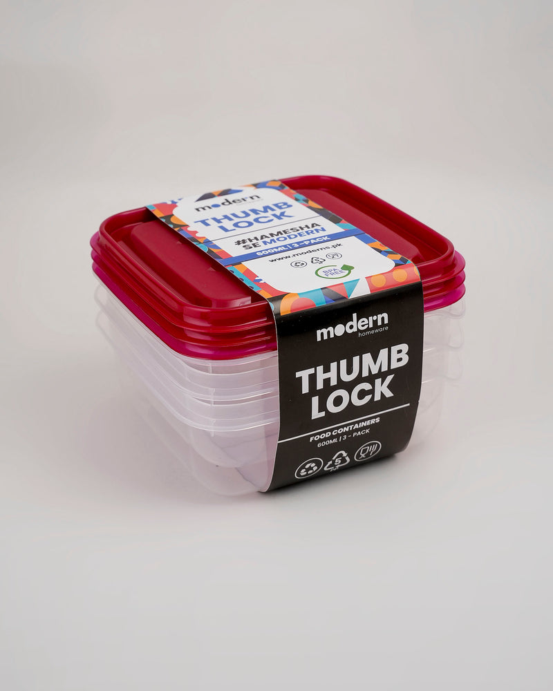 Modern Thumb Lock Bottle Set, Storage Boxes, Chase Value, Chase Value