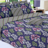 King Size 8 Piece Quilt Cover Set -Multi Color, King Size Bed Sheet, Chase Value, Chase Value