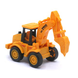 Construction Truck Pull-Back Counter Toy YM-F19 ST-02 - Mustard, Die-cast Model Car, Chase Value, Chase Value