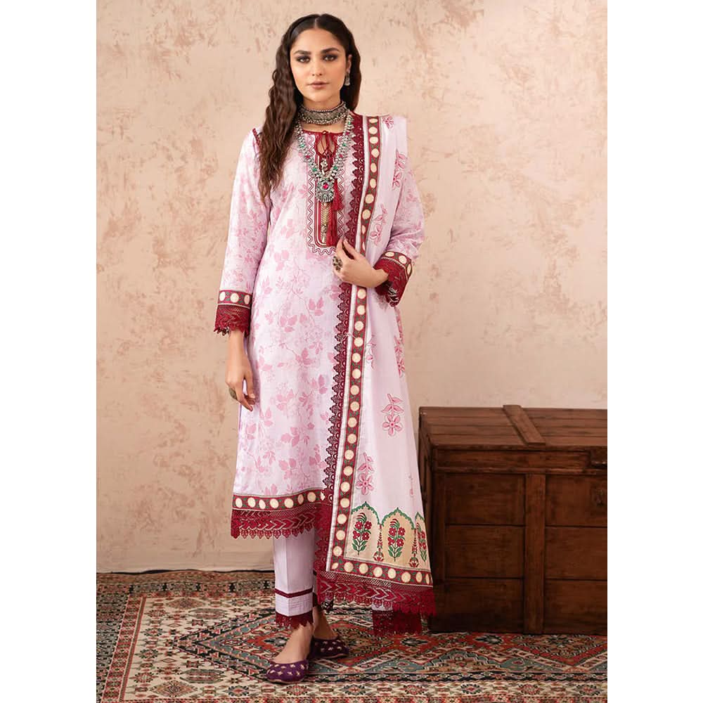 Anum Classic Digital Printed Lawn Unstitched Suit 3Pcs V 1 - 2, Women, 3Pcs Shalwar Suit, Al-Zohaib Textiles, Chase Value
