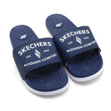 Skechers Modern Comfort Slider For Men - Navy Blue, Men's Slippers, Chase Value, Chase Value