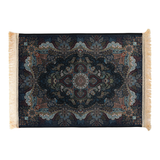 Kashan Persian Rug Medium - 50*68 - Navy Blue, Mats, Chase Value, Chase Value