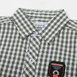 Boys Half Sleeves Causal Shirt - Olive Green, Boys Shirts, Chase Value, Chase Value