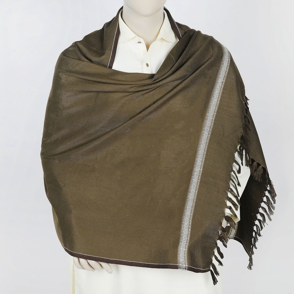 Men's Shawl - Olive, Men's Shawls & Mufflers, Chase Value, Chase Value