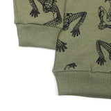 Boys Full Sleeves SweatShirt - Olive, Boys Hoodies & Sweat Shirts, Chase Value, Chase Value