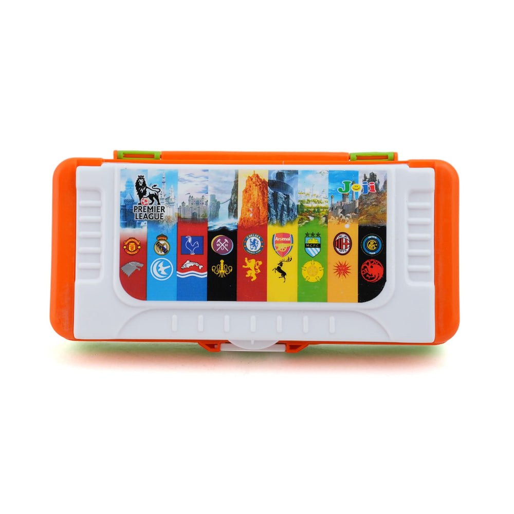 Pencil Box - Orange, Stationery Pouch & Box, Chase Value, Chase Value