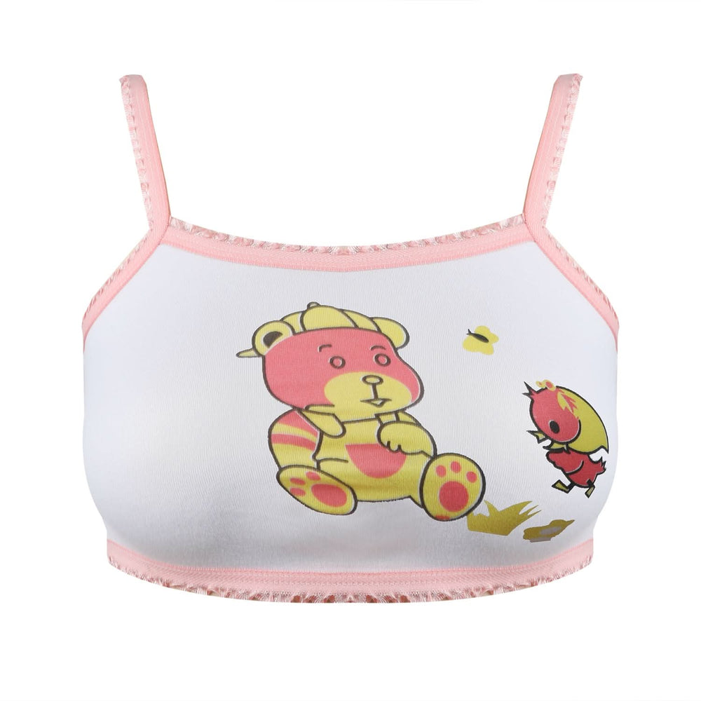 Girls Biddies - Peach, Girls Shameez Camisole & Biddies, Chase Value, Chase Value