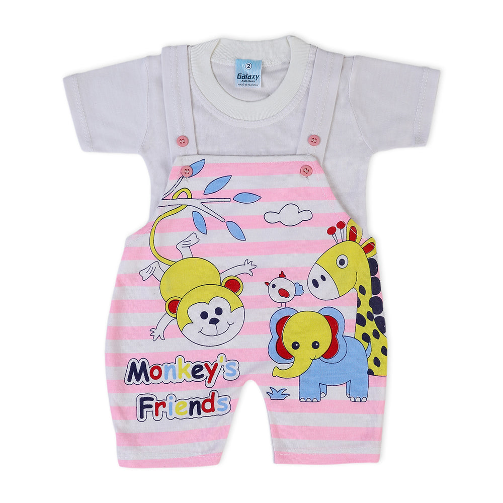 Newborn Boys Half Sleeves Romper - Pink, Newborn Boys Rompers, Chase Value, Chase Value