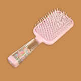 Portable & Cute Mini Hair Brush For Girls, Comb & Mirror, Chase Value, Chase Value