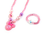 Elegant Beaded Necklace Mala For Girls - Pink, Girls Necklace & Chains, Chase Value, Chase Value