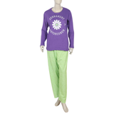 Women's Full Sleeves Night Suit - Purple, Women Night Suit, Chase Value, Chase Value