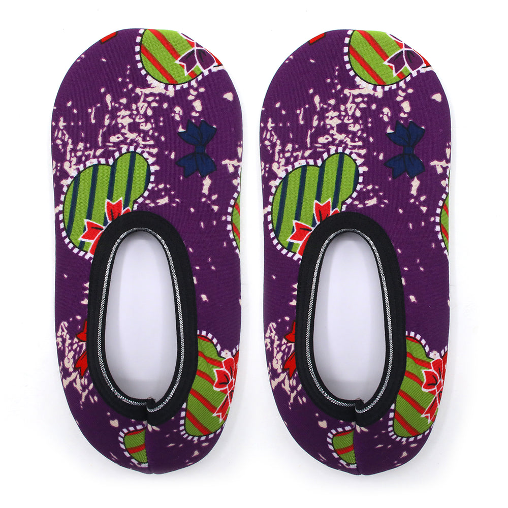 Women's Velvet Boot Socks - Purple, Women Socks Stocking & Gloves, Chase Value, Chase Value