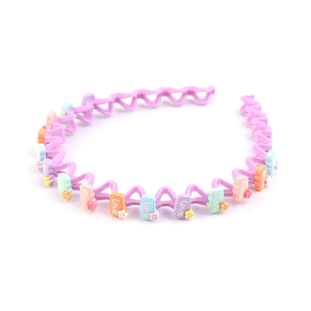Baby Character Hair Band - Purple, Girls Hair Accessories, Chase Value, Chase Value