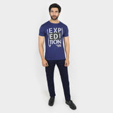 Men's Half Sleeves T-Shirt - Royal Blue, Men's T-Shirts & Polos, Chase Value, Chase Value