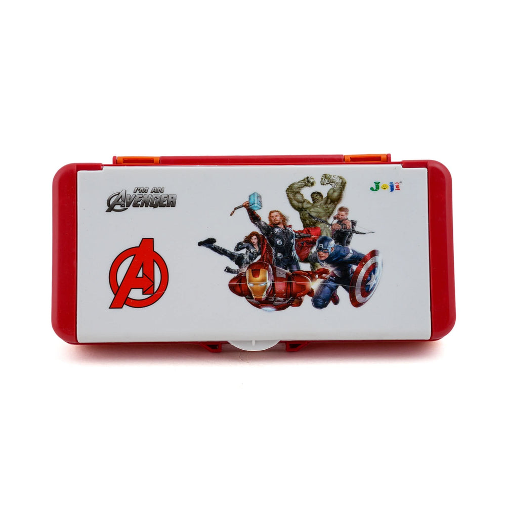 Pencil Box - Red, Stationery Pouch & Box, Chase Value, Chase Value