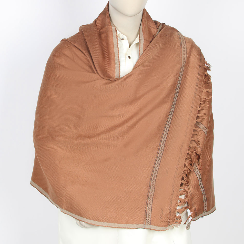 Men's Shawl - Rust, Men's Shawls & Mufflers, Chase Value, Chase Value